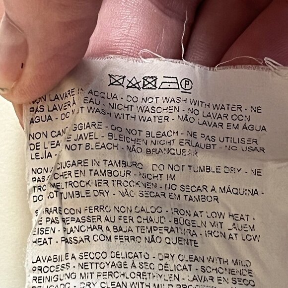 ETRO Ecru White Cotton Blend Pants‎ Size 42/ US Size 8 - Picture 15 of 16